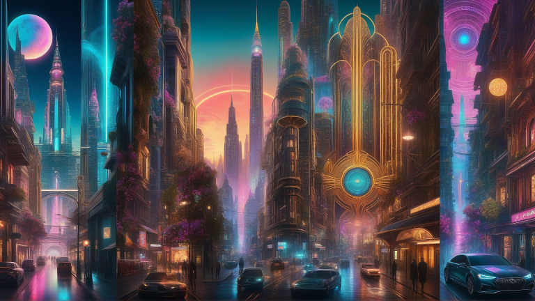 The History of Motifs: from Art Nouveau to Cyberpunk — How AI Reworks Tradition